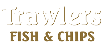 trawlers fish and chips van logo